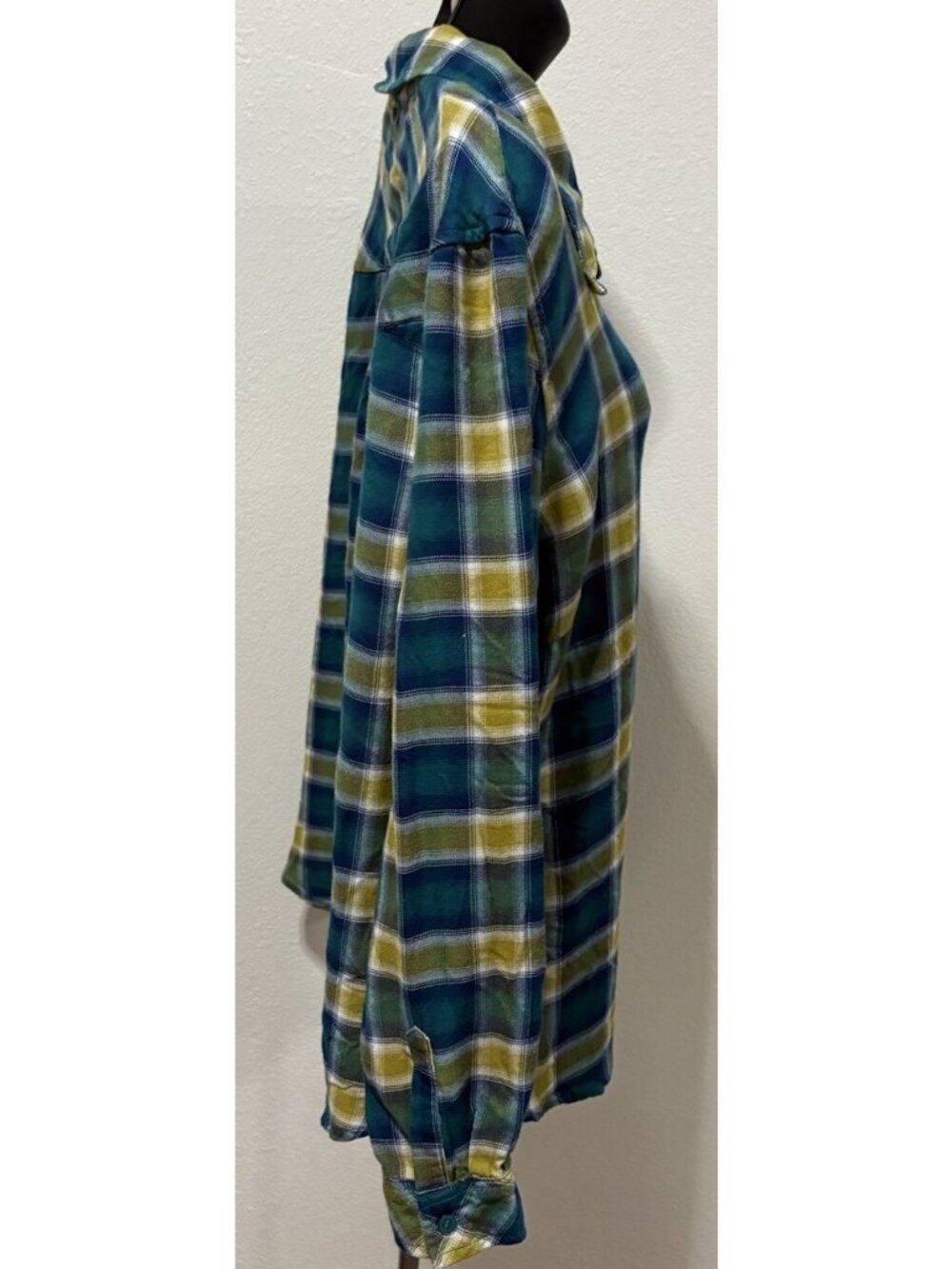 Christopher & Banks Womens Size XL Blouse Flannel Long Sleeves - Picture 4 of 9